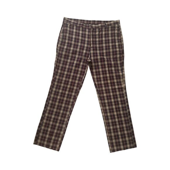 Vintage Band Of Outsiders Men’s Plaid Pants Size 36 - Picture 1 of 7